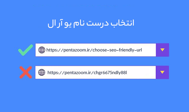 انتخاب درست نام یو آر ال